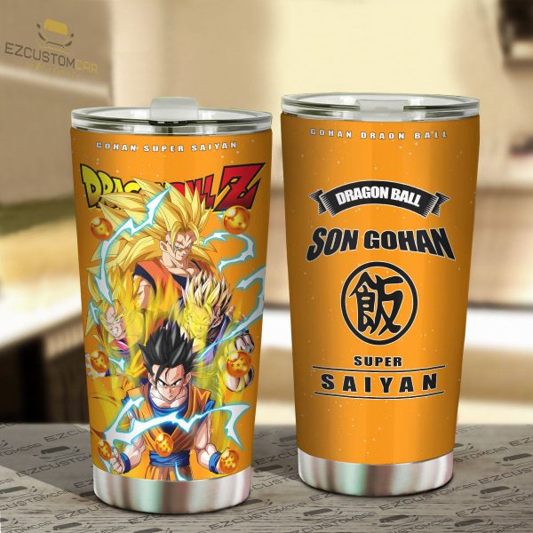 gohan travel mug ideal tumbler for your dragon ball collections iu09t
