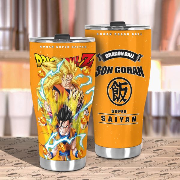 gohan travel mug ideal tumbler for your dragon ball collections mmsv4
