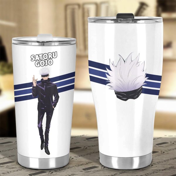 gojo car tumbler cup custom anime jujutsu kaisen car accessories dt29y