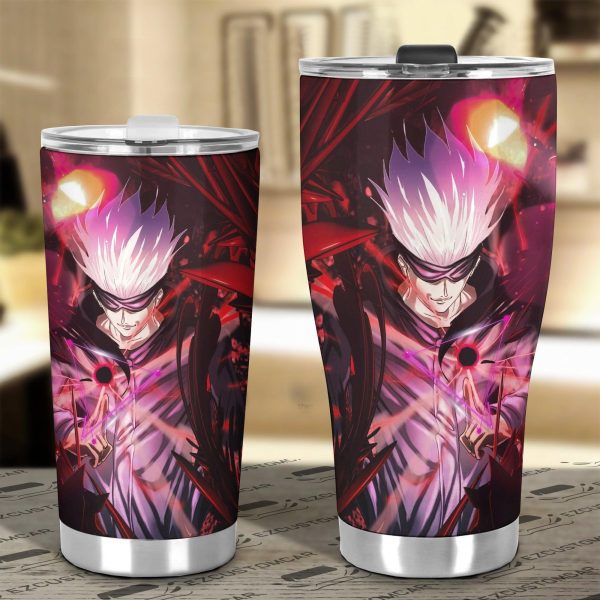 gojo car tumblers cup custom jujutsu kaisen anime car accessories hmxkp
