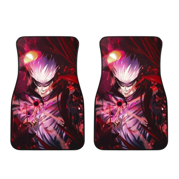 gojo jujutsu kaisen car floor mats f49li