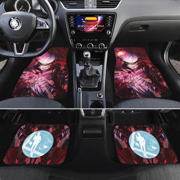 gojo jujutsu kaisen car floor mats khrts