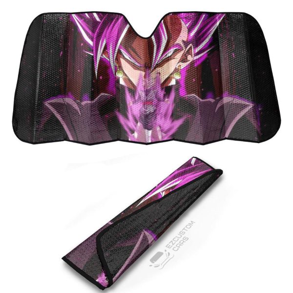 goku black dragon ball super anime sun shade anime car accessories dp0uw