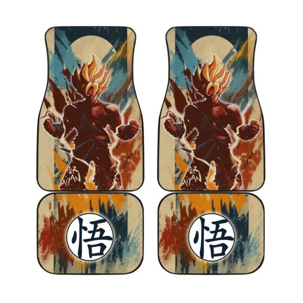 Goku Car Floor Mats Dragon Ball Anime Goku Car Floor Mats Dragon Ball Anime