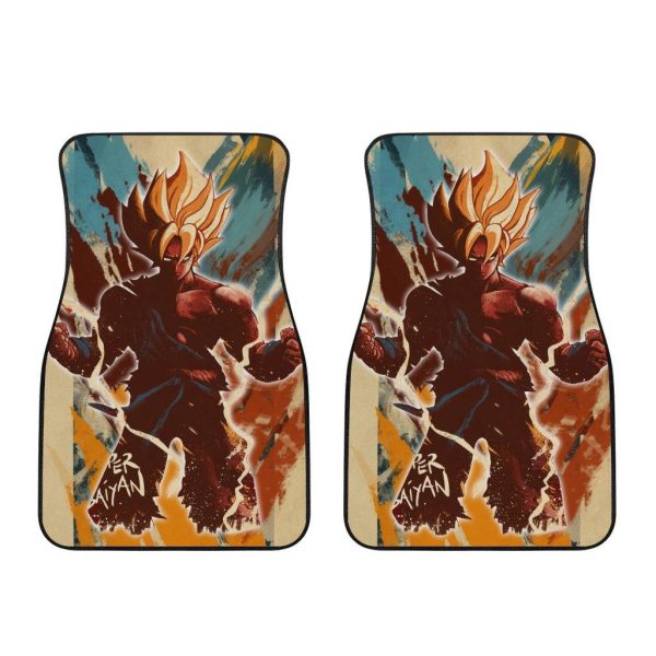 Goku Car Floor Mats Dragon Ball Anime