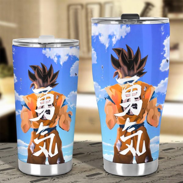 goku car tumbler cup dragon ball anime car accessories wqfvn