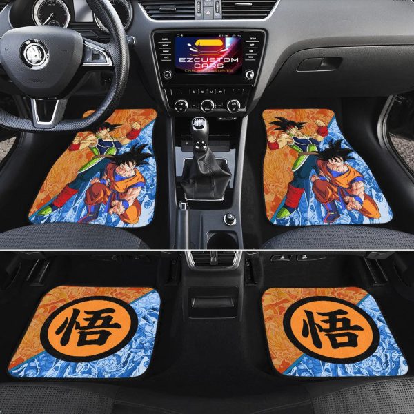 goku dragon ball z car floor mats kok0q