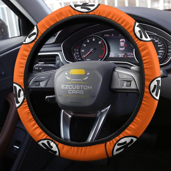 goku kanji anime steering wheel cover custom dragon ball anime car accessories oibv4