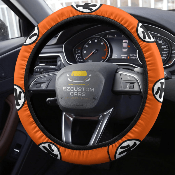 goku kanji anime steering wheel cover custom dragon ball anime car accessories qfhmc