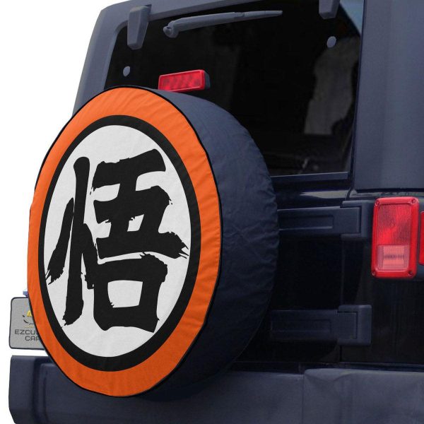 goku kanji go spare tire cover custom dragon ball anime car accessories r4dek