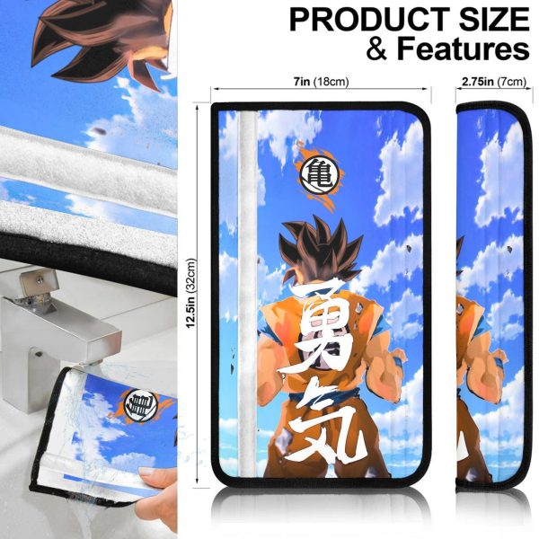 goku seat belt covers dragon ball anime car accessories pg7h5
