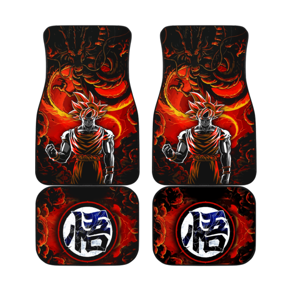 Goku Shenron Dragon Ball Z Car Mats Goku Shenron Dragon Ball Z Car Mats