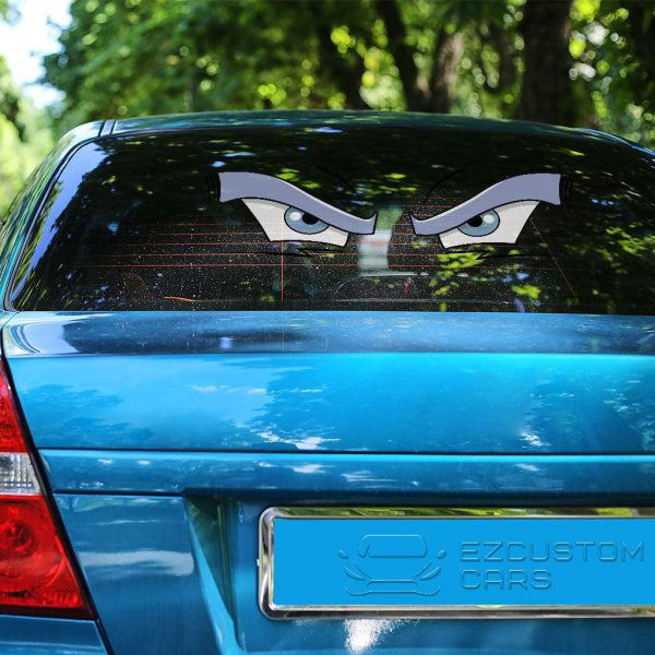 goku ultra instict eyes car sticker custom anime dragon ball z car accessories yq7pq