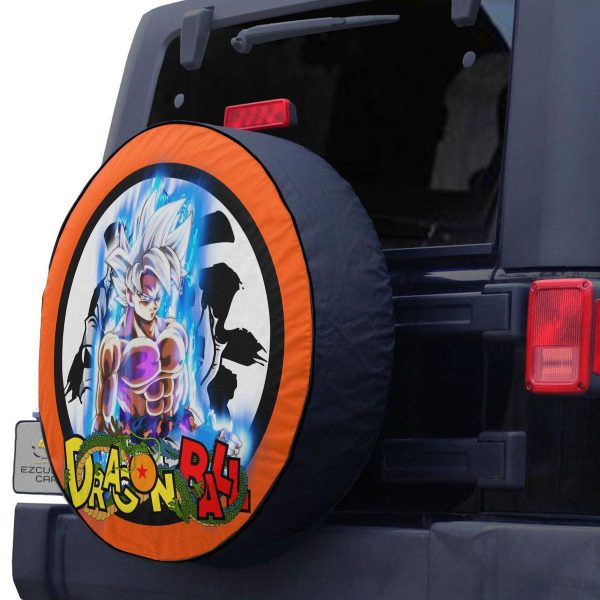 goku ultra instinct spare tire cover custom dragon ball anime car accessories 1hmcu