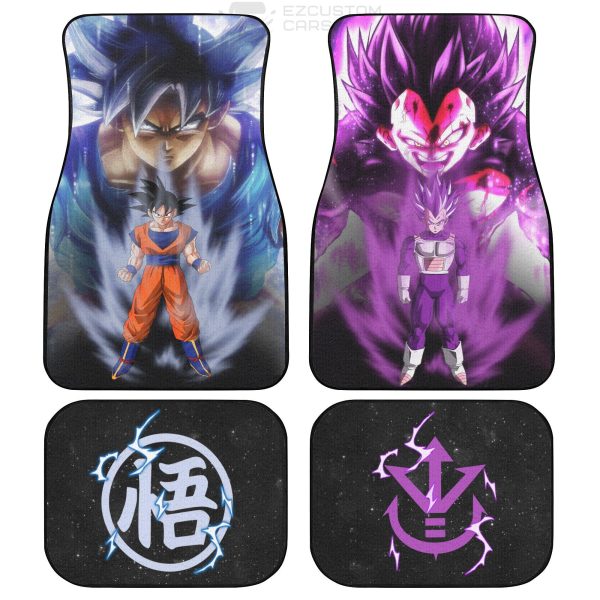 Goku Ultral Instinct Dragon Ball Z Car Floor Mats