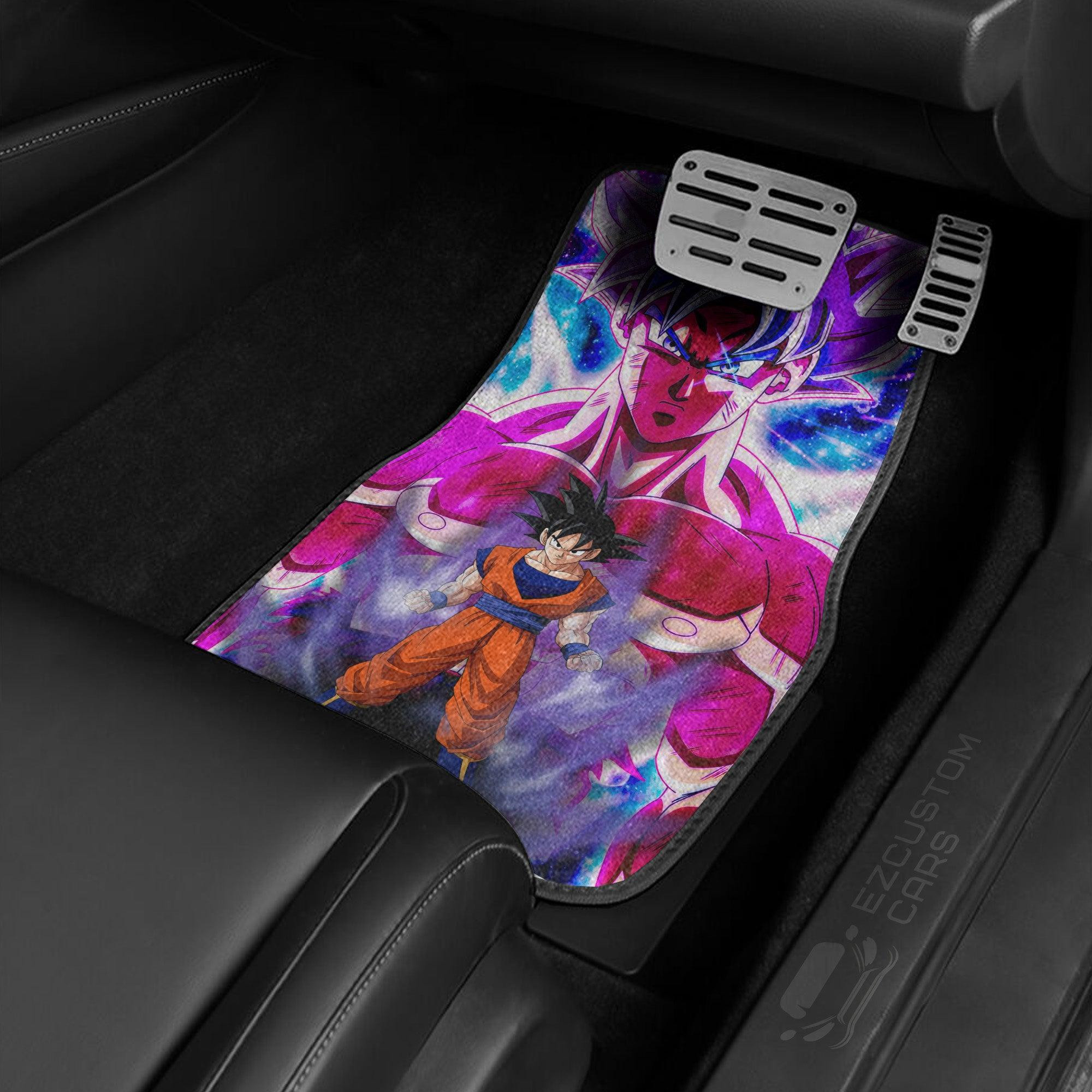 Goku Ultral Instinct Dragon Ball Z Car Floor Mats Goku Ultral Instinct Dragon Ball Z Car Floor Mats