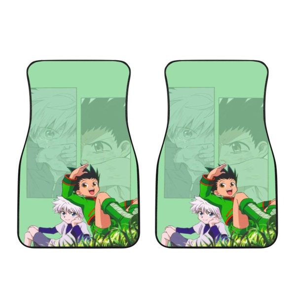 gon and killua car floor mats custom hunter x hunter anime car accessories maa1l