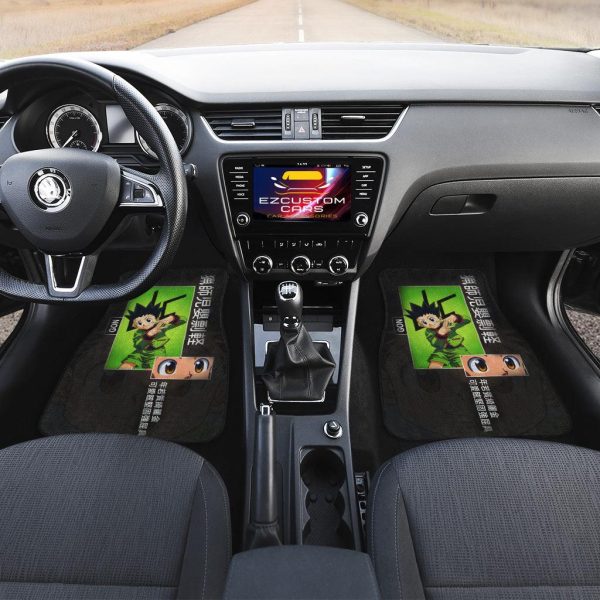 gon freecss car floor mats custom hunter x hunter anime car accessories 2ooje