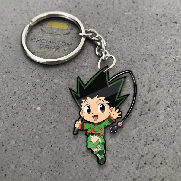 Leorio Keychains Custom Hunter x Hunter Car Accessories