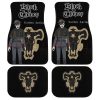Gordon Custom Black Clover Car Floor Mats