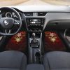 Gothic Rose Skull Car Floor Mats