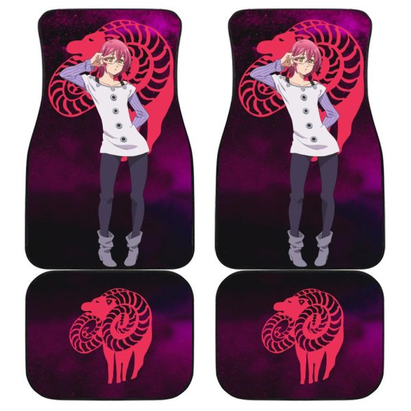 Gowther Car Floor Mats Seven Deadly Sins Anime Car Accessories