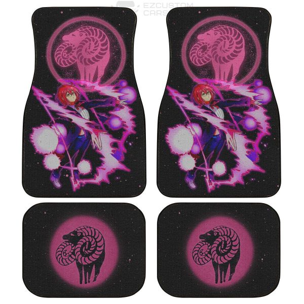 Gowther Car Floor Mats Custom Seven Deadly Sins Anime Car Accessories