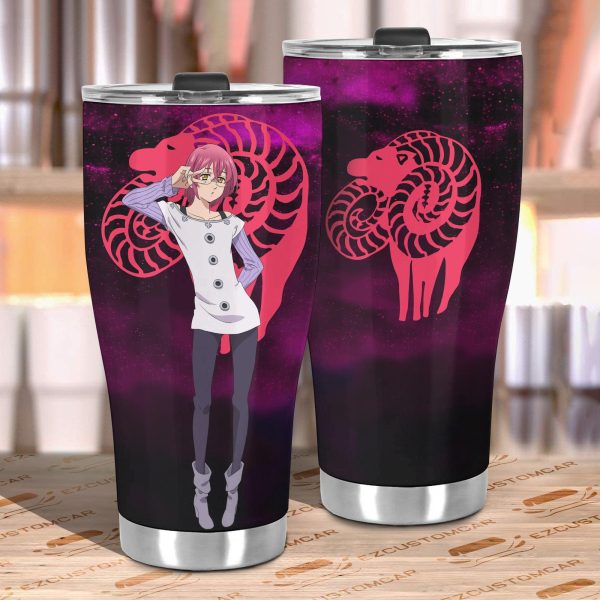 gowther car tumbler cup custom anime seven deadly sins car accessories vzemz