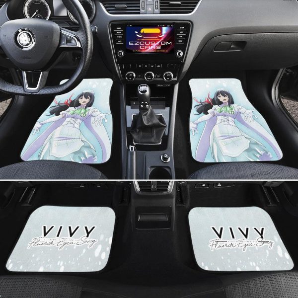 grace car floor mats custom vivy fluorite eyes song anime car accessories dl2jv
