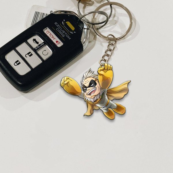 gran torino keychains custom my hero academia anime car accessories yrm1q