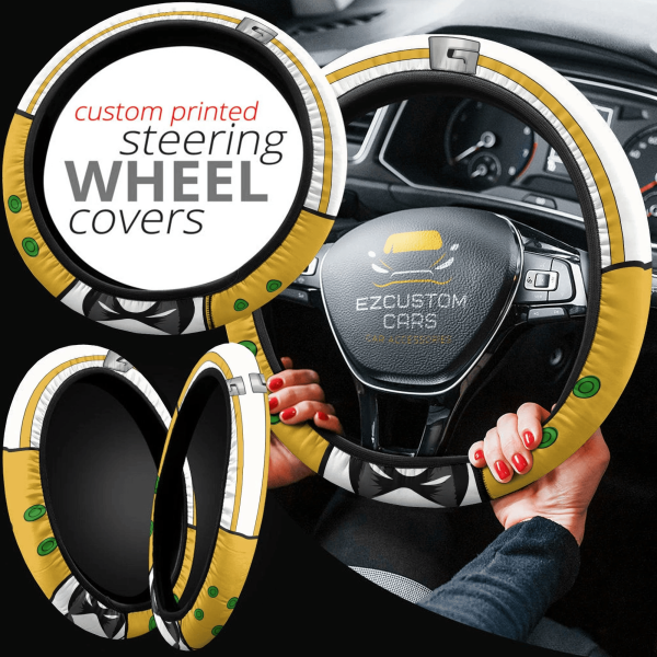 gran torino my hero academia anime steering wheel cover custom anime car accessories yrju3