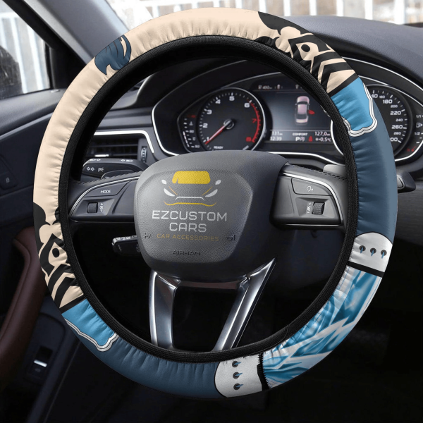 gray fullbuster fairy tail anime steering wheel cover nfxf1