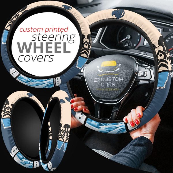 gray fullbuster fairy tail anime steering wheel cover pgn8f