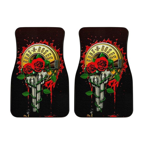 gun n rose custom car floor mats dyfxu