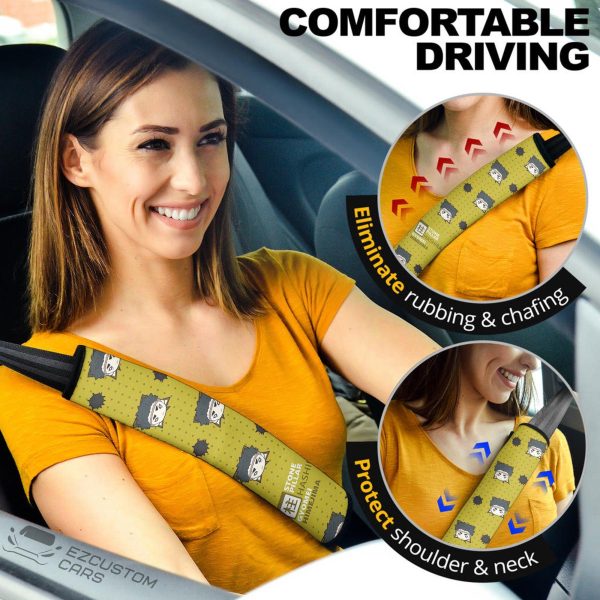 Gyomei Himejima Demon Slayer Seat Belt Covers Custom Anime Car Accessories