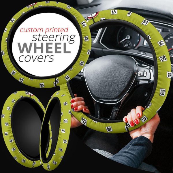 gyomei himejima demon slayers anime steering wheel cover anime car accessories 8twba