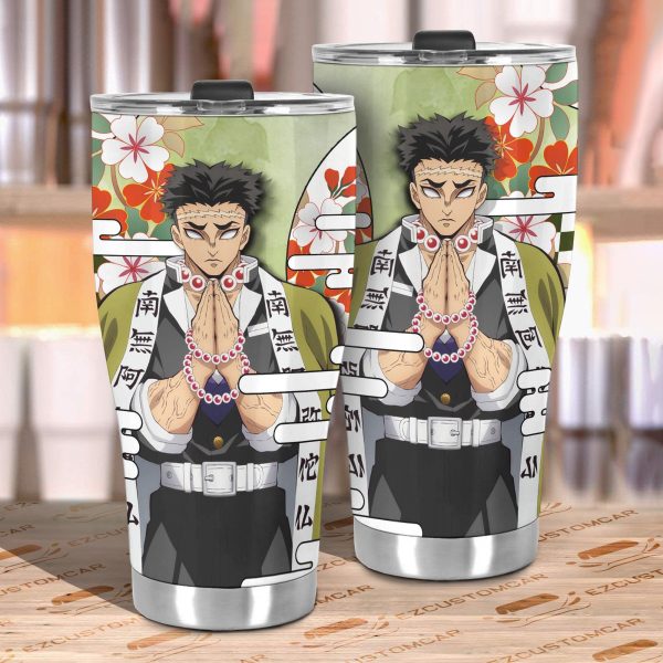gyomei himejima tumbler cup custom demon slayers anime car accessories tiqq4
