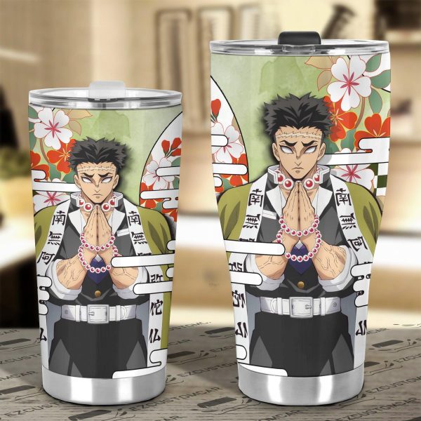 gyomei himejima tumbler cup custom demon slayers anime car accessories tmbji