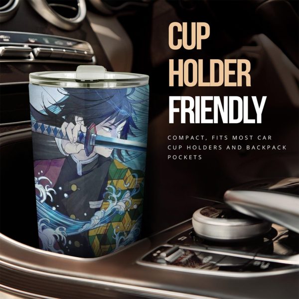 gyuu tomioka car tumbler cup custom demon slayer anime car accessories 2aq33