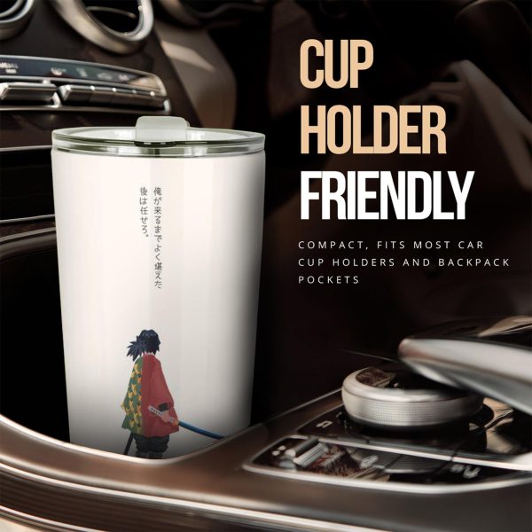gyuu tomioka car tumbler cup custom demon slayer anime car accessories ncqpf
