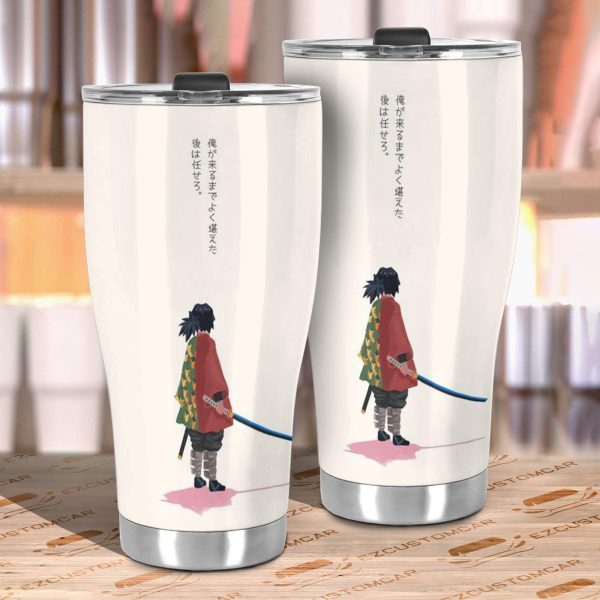 gyuu tomioka car tumbler cup custom demon slayer anime car accessories r3e0t