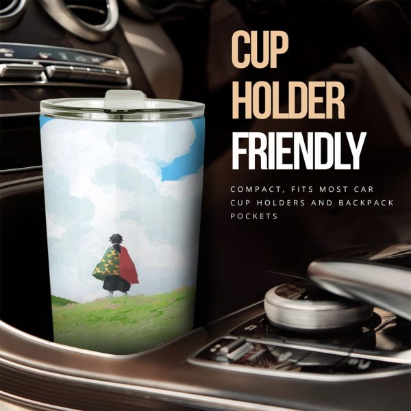gyuu tomioka car tumbler cup demon slayer anime car accessories ucnpn