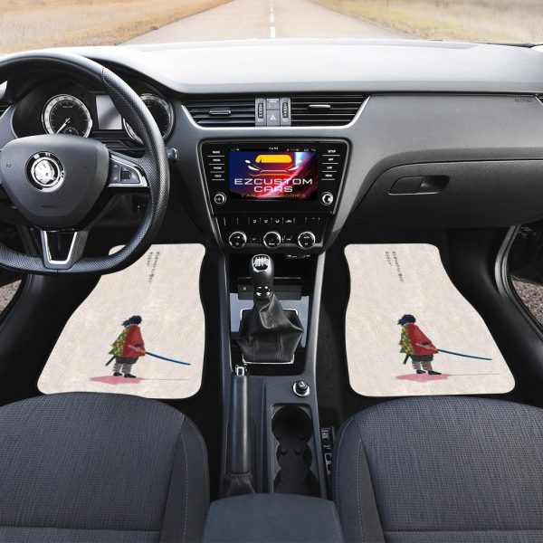 Gyuu Tomioka Demon Slayer Car Floor Mats 3 gyuu tomioka demon slayer car floor mats tek5i
