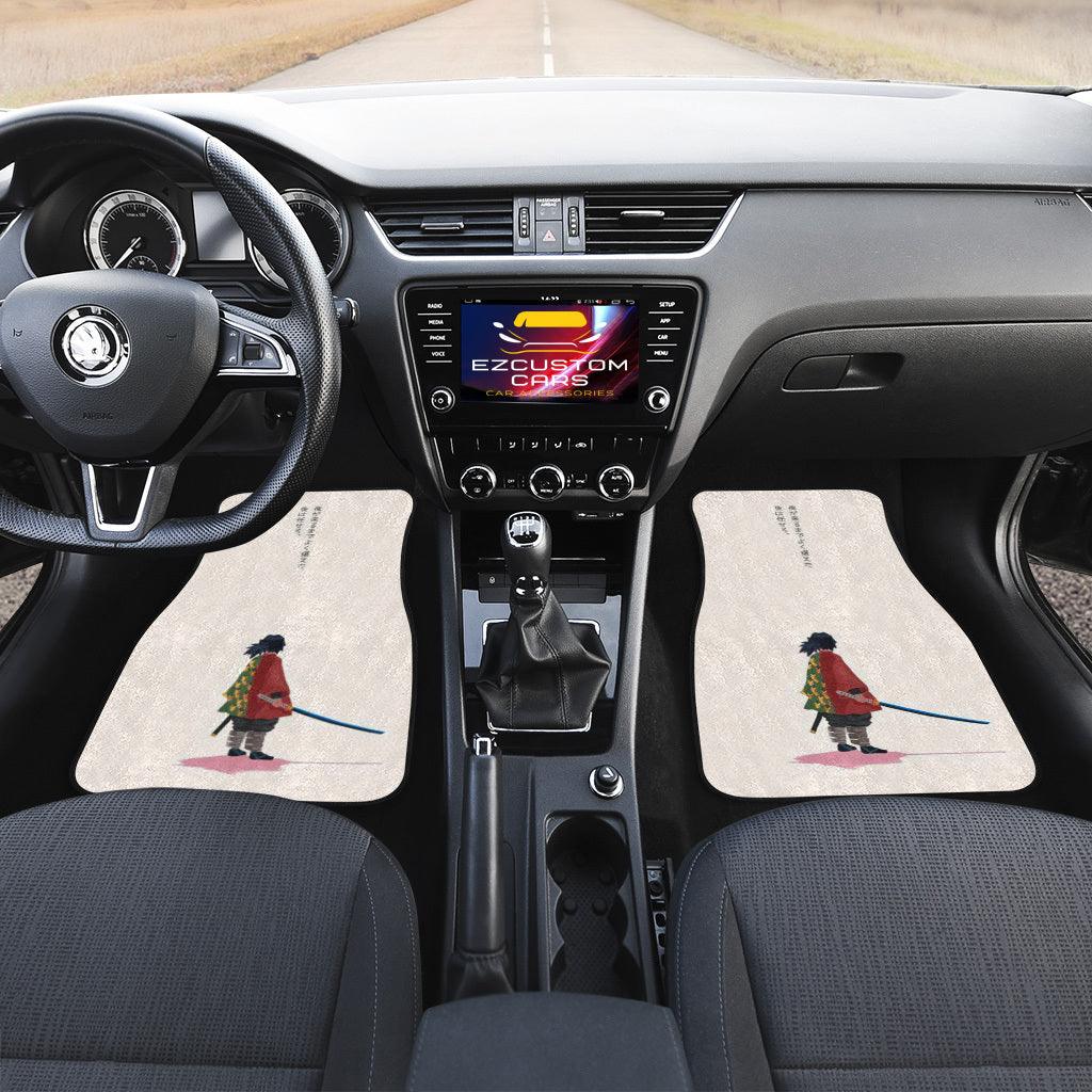 Gyuu Tomioka Demon Slayer Car Floor Mats Gyuu Tomioka Demon Slayer Car Floor Mats