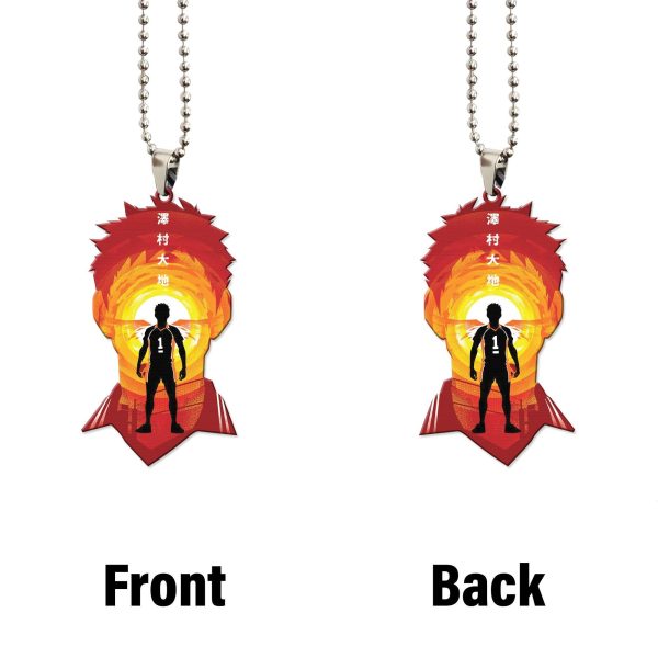 Haikyuu Car Accessories Anime Car Ornament Captain Daichi
