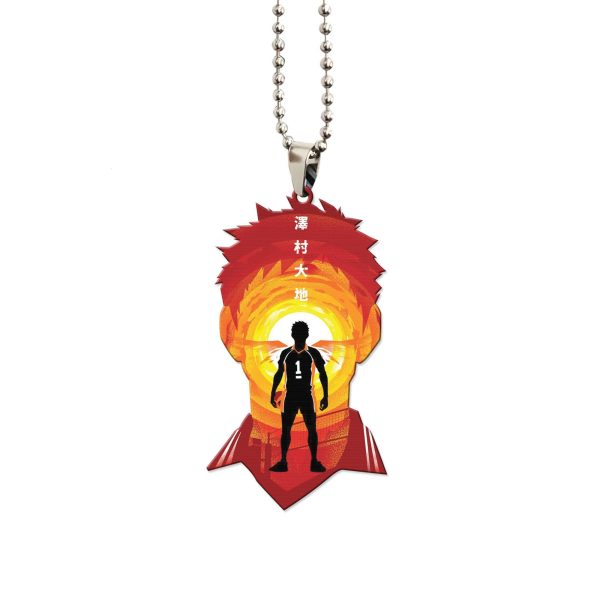 haikyuu car accessories anime car ornament captain daichi vgemh
