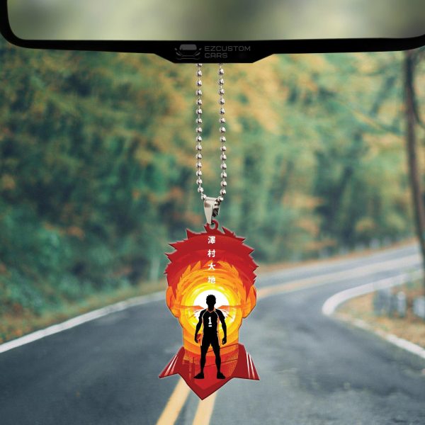 haikyuu car accessories anime car ornament captain daichi xlg9k