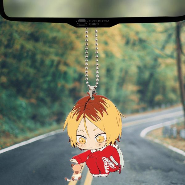 haikyuu car accessories anime car ornament kenma kozume kaf27