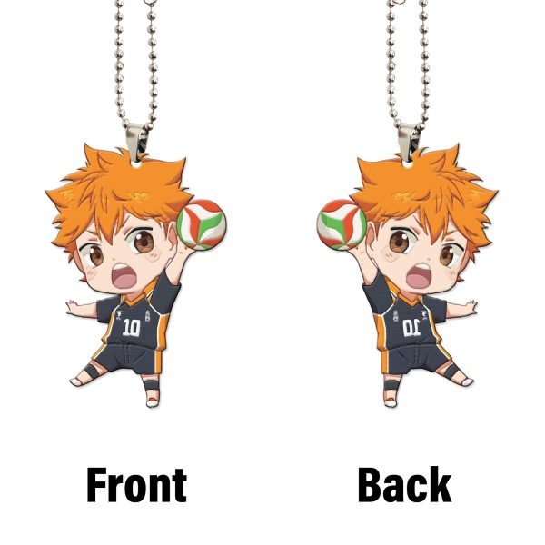 haikyuu car accessories anime car ornament shoyo hinata actkl