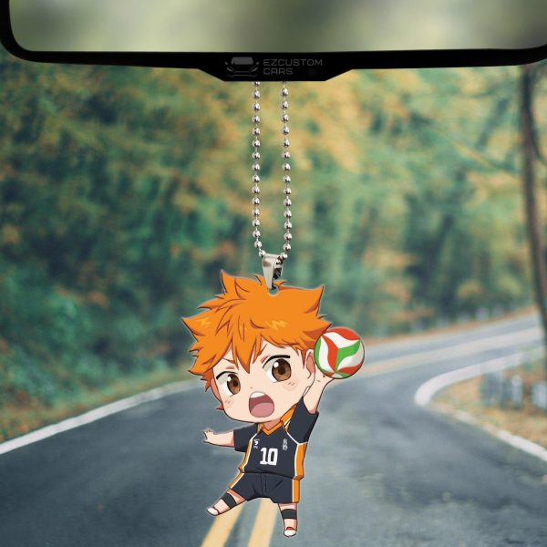 haikyuu car accessories anime car ornament shoyo hinata mw3hw